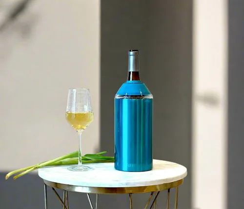 Miniatura 2 de Enfriador de vino y champán (turquesa)
