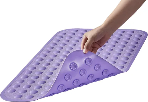 Miniatura 11 de Yanzifly Alfombra de Bañera Antideslizante Tapete de Baño para Bañera de Silicona Suave Alfombra de Bañera Antideslizante Tapetes de Ducha