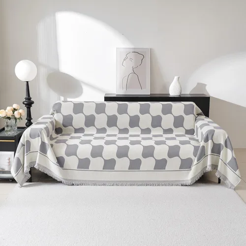 Miniatura 37 de MEETSKY Fundas para sofá modular de 3 cojines, lavables, mezcla de felpilla suave, protector de muebles, funda decorativa de estilo moderno