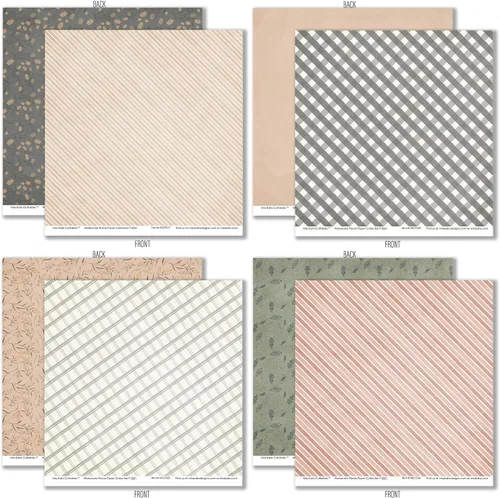 Miniatura 8 de Paquete de papel de patrón – Acuarela Florales – Papel de álbum de recortes de 12 x 12 pulgadas, 12 x 12 pulgadas, diseño floral de álbumes