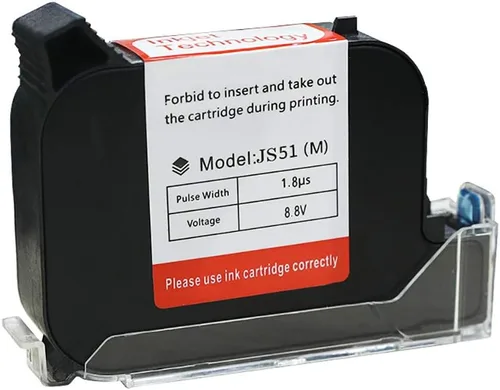 Miniatura 8 de PEKOKO Reemplazo del cartucho de tinta de secado rápido para impresora de código de inyección de tinta portátil LB100 LB200 (color invisible)