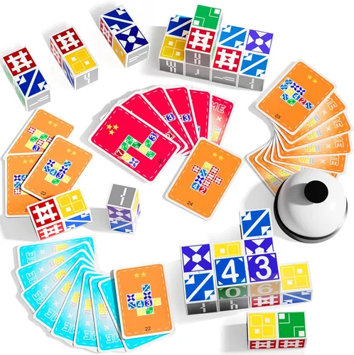 Miniatura 8 de BBnote Juego de Memoria Familiar para Niños y Adultos, Juegos de Mesa de Rompecabezas de Bloques para Niños de 6-8 y 8-12 años, Rompecabezas