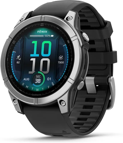 Miniatura 15 de Garmin fēnix® 8 – 43mm, AMOLED, Zafiro, Smartwatch GPS Multisport Premium, Batería de Larga Duración, Certificado para Buceo, Linterna LED Oro suave