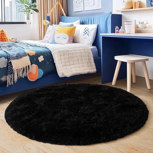 Miniatura 39 de Alfombras de Pasillo para Dormitorio 2x6 pies Alfombras de Pasillo para Pasillos Antideslizantes Suaves de Pelo Largo Alfombra de Cabecera, Alfombra