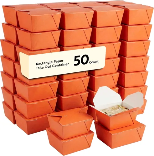 Miniatura 57 de Restaurantware Contenedor desechable para llevar, 30 oz / #1, negro
