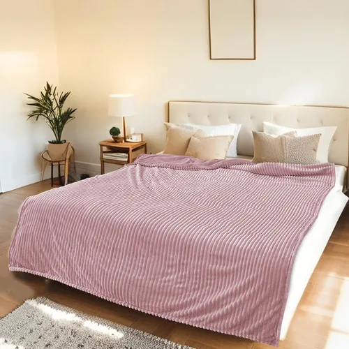 Miniatura 10 de Manta térmica eléctrica tipo throw tamaño 50"x60" - Tela de franela y sherpa de doble cara, 6 ajustes de calor y 3 horas de apagado automático