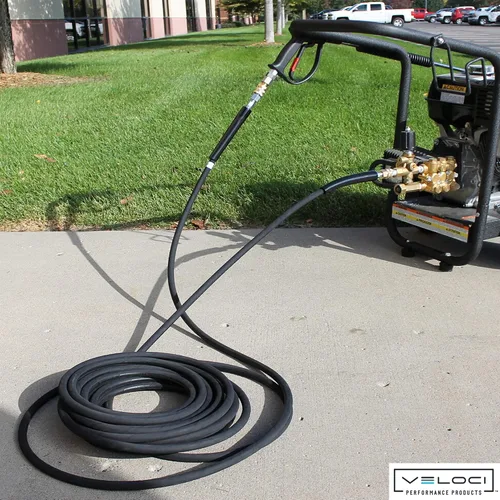 Miniatura 5 de MTM Hydro Kobrajet - Manguera de lavado de alta presión de 3/8 pulgadas, 4000 PSI 100 pies para lavado de autos y detalles, accesorios para lavadora