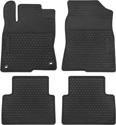 Alfombrilla de Goma para Piso de Automóvil para Honda Civic Sedan 10th 2016 2017 2018 2019 2020 2021 Ajuste Personalizado Completo Revestimientos