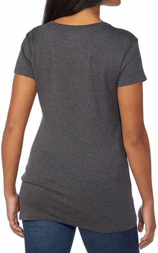Miniatura 2 de Kirkland Signature Camiseta de algodón con cuello en V para mujer