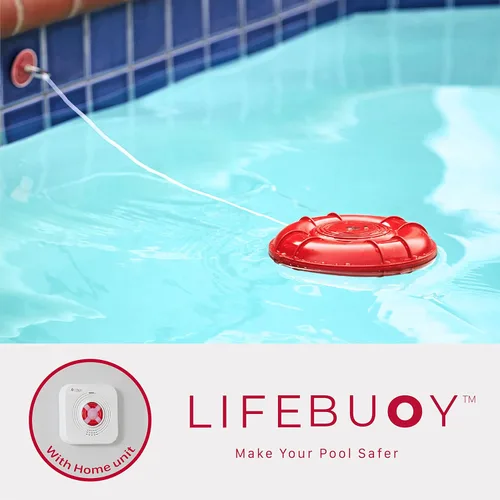 Miniatura 2 de Lifebuoy Sistema de alarma de piscina - Sensor de movimiento de piscina con algoritmo avanzado - Alarma inteligente para piscina que es controlada