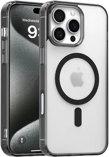 Miniatura 30 de S. Tedazo Funda magnética para iPhone 7 Plus/8 Plus compatible con MagSafe, no amarillea, protección de grado militar, funda ultradelgada a prueba