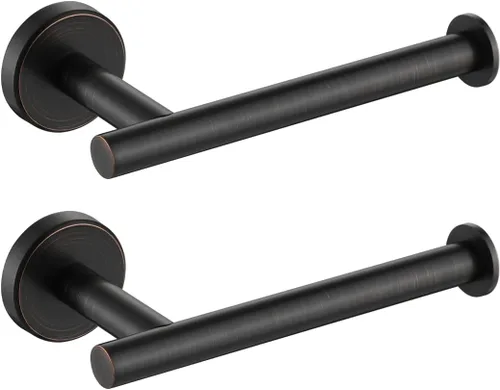 Miniatura 23 de JQK Soporte para Papel Higiénico, 5 Pulgadas Acero Inoxidable 304 Grosor 0.8mm Dispensador de Papel Higiénico para Baño, Sostiene Mega Rollos