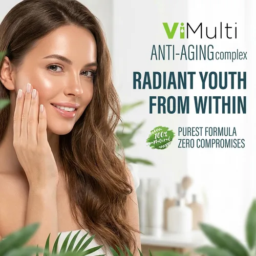 Miniatura 6 de vimulti Suplemento de aminoácidos naturales antienvejecimiento para mayor longevidad – Apoya la salud inmunológica, aumento de energía, tono de piel