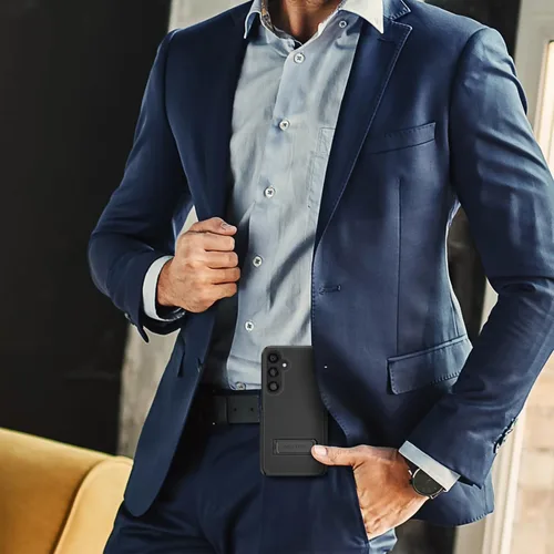Miniatura 9 de MOTIVE Funda diseñada para Samsung Galaxy S25 Plus con clip para cinturón, compatible con MagSafe Qi2, protección contra caídas de grado militar
