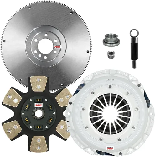 PRO Performance Stage 4 Kit de embrague con volante compatible con Chevrolet Chevy Corvette C3 454ci 7.4L GM LS5 LS6 (CP04504HDC-FW167531-ST4)