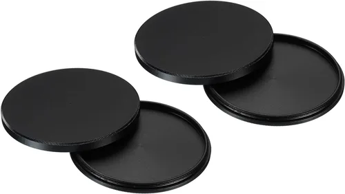 Miniatura 8 de PATIKIL Tapa de lente de 1.594 in, 2 unidades de tapa de lente de cámara, cubierta universal frontal de metal para filtro de lente de metal