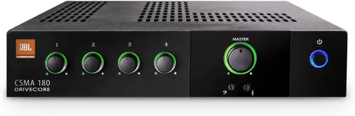 Miniatura 6 de JBL Profesional CSMA1120 Serie Comercial Monocanal 120-Watt Alimentado Mezclador/Amplificador de Audio