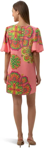 Miniatura 2 de Trina Turk Vestido de manga abombada floral para mujer