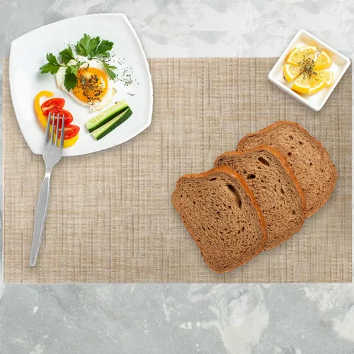Miniatura 4 de Juego de 4 manteles individuales resistentes al calor, resistentes a las manchas, antideslizantes, lavables y aislados, manteles individuales
