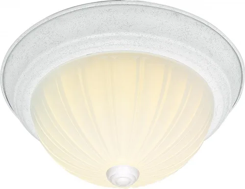 Miniatura 5 de Nuvo Lighting SF76-129 - Montaje empotrado de tres luces de transición en acabado blanco, 15.25 pulgadas