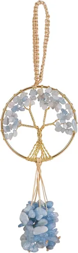 Miniatura 8 de Adorno de cristal curativo Árbol de la Vida Amatista Natural Árbol de la Vida Charm Espejo de Coche Accesorios Hippie Boho Interior Habitación