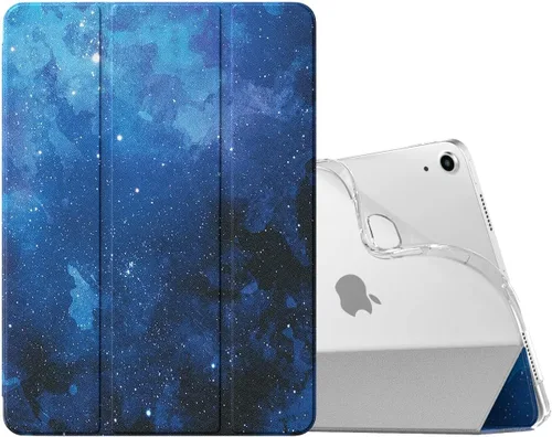 Miniatura 26 de MoKo para iPad Air de 11 pulgadas, funda para iPad Air de 7ª/6ª generación M3/M2 2025/2024, iPad Air de 5ª/4ª generación de 10.9" 2022/2020, Rojo