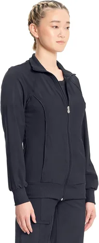 Miniatura 53 de Infinity by Cherokee 2391A - Chaquetas médicas con cremallera frontal para mujer, tela elástica en 4 direcciones