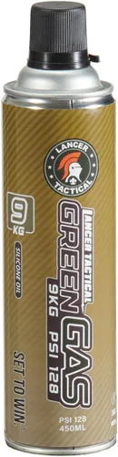 Lancer Tactical 15.2 fl oz/15.8 oz Airsoft Gas Verde 19.8 lbs