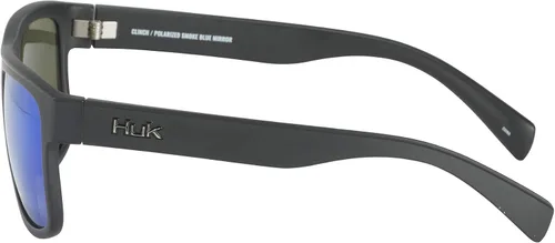 Miniatura 3 de HUK Gafas de sol, lentes polarizadas con marcos de rendimiento, gafas de sol para pesca, deportes y exteriores Espejo azul / negro mate (clinch)