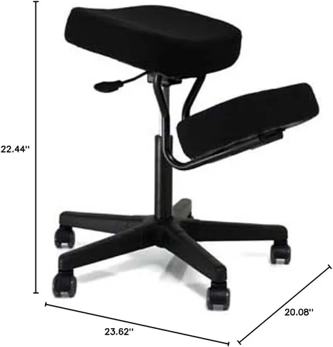 Miniatura 2 de Solace Plus kneeling chair Jobri BetterPosture con espuma viscoelástica para mejorar la postura, aliviar el dolor de cuello y espalda