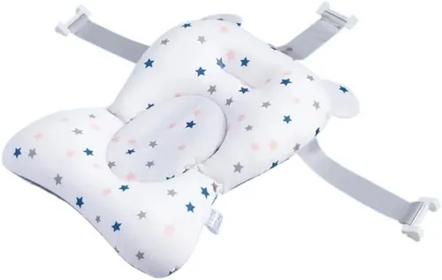 Almohada de baño Asiento De Baño Para Bebé, Alfombrilla De Apoyo Plegable Para Bañera De Bebé, Almohadilla Y Silla Para Bañera De Recién Nacido,