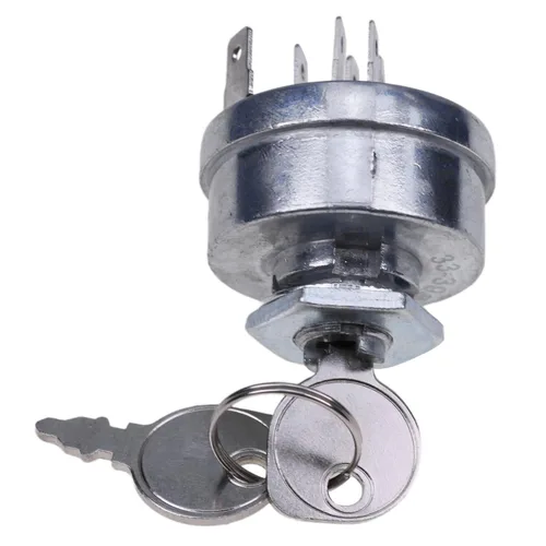 Miniatura 3 de Interruptor de llave de encendido compatible con John Deere AM38227 S910 S930 GS25 WG32A 20 F910 F930