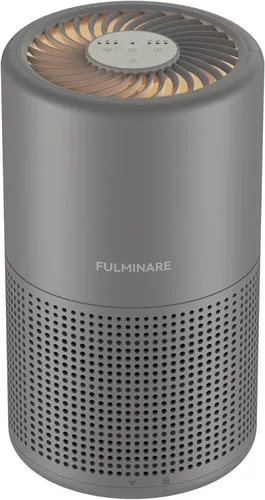 Miniatura 15 de FULMINARE Purificadores de aire para dormitorio H13 Filtro de aire HEPA verdadero Purificador de aire silencioso con luz nocturna Purificador