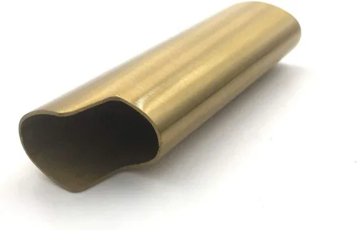 Miniatura 6 de Fundas de metal para encendedores, funda para BIC tamaño completo encendedor J6, color básico mate, regalo de bricolaje (latón)