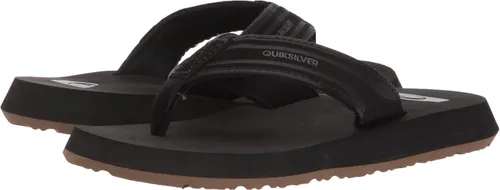 Miniatura 7 de Quiksilver Monkey Wrench Sandalia juvenil, negromarrón, para niños