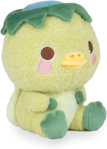 Miniatura 6 de Cuddle Barn PlushGoals - Koji The Shy Kappa - Peluche de tortuga kawaii suave, 6 pulgadas