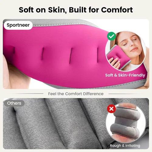 Miniatura 3 de Sportneer Pesas de tobillo para muñeca, par de pesas de 1/2/4/6/10 libras para hombres, mujeres, niños, entrenamiento de fuerza, juego de pesas