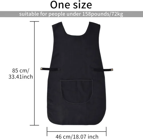 Miniatura 2 de Surrui Peluquero estilista smocks delantal salón peluquería peluquero Cabo chefs camareros sin mangas ropa de trabajo chaleco