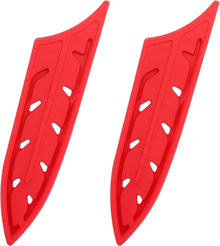 Miniatura 28 de XYJ Juego de 2 fundas de seguridad para cuchillos de seguridad, protector de bordes para cuchillos, funda universal para cuchillos, protector