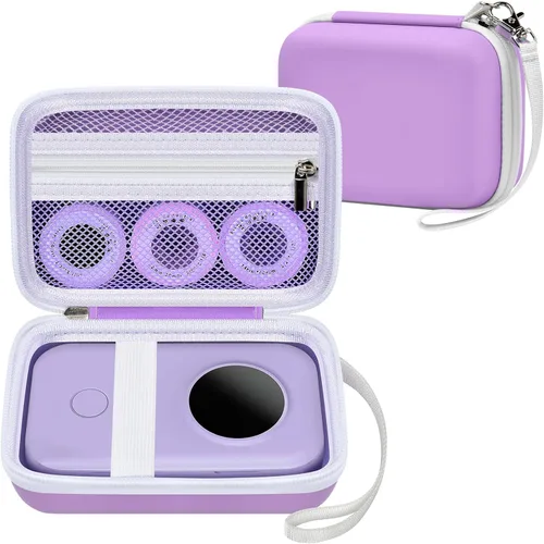 Estuche para Impresora de Etiquetas Compatible con COLORWING D30, Impresora de Etiquetado Inalámbrica Bluetooth Portátil, También para Phomemo D30