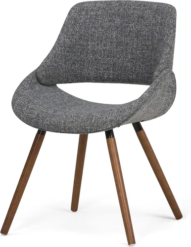 Miniatura 16 de SIMPLIHOME Malden - Sillas de comedor – Silla de cocina tapizada con marco de madera curvada y tela tejida en verde ácido, asiento de comedor