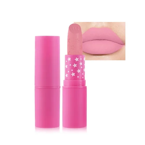 Lápiz labial impermeable mate, pintalabios aterciopelados, cremoso de larga duración, suavizado antiadherente, colores sexys, tinte labial con cera