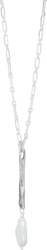 Miniatura 2 de Silpada Collar de plata de ley con perlas cultivadas en agua dulce con forma de Stunning Drop 16 pulgadas 2 pulgadas Perla Perla no conocido