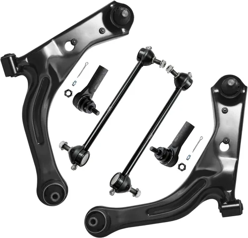 Miniatura 212 de Detroit Axle - Kit de extremo delantero para Chrysler 300 Dodge Charge Challenger 2011-2023, 2 brazos de control inferiores traseros 2 rótulas