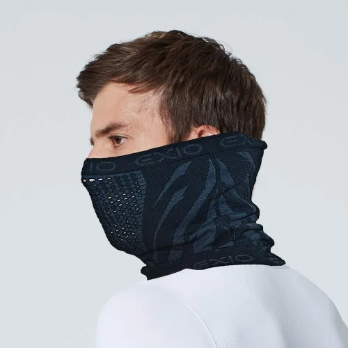 Miniatura 3 de EXIO - Polainapasamontañas abrigador para el cuello, en invierno (1 paquete o 2 paquetes) Cobertura facial a prueba de viento para esquí, snowboard