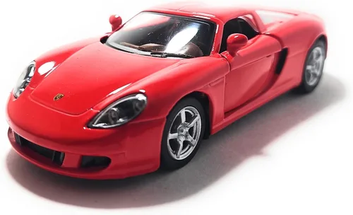 Miniatura 3 de KiNSMART - Porsche Carrera GT 1:36 Escala 5" Die Cast Metal Modelo Toy Super Sports Car (4 juegos)