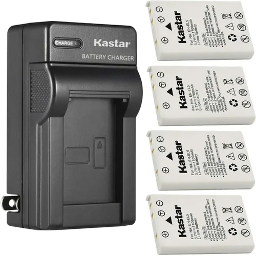 Miniatura 7 de Kastar - Cargador de batería de pared para Nikon EN-EL5 CP1, cargador Nikon MH-61, Nikon Coolpix P80, Coolpix P90, Coolpix P100, Coolpix P500