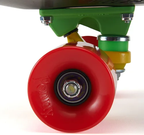 Miniatura 3 de Penny Australia, 27 pulgadas Rasta Penny Board, el monopatín plástico original