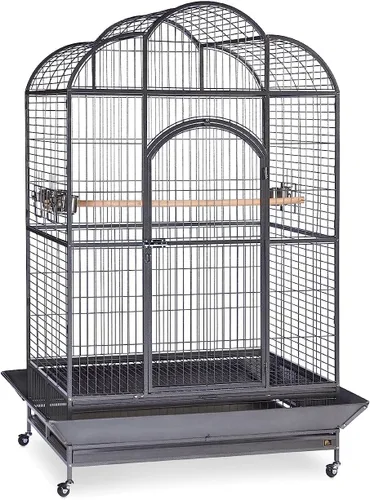 Miniatura 11 de Prevue Pet Products 34522 Dometop - Jaula para pájaros, grande, color blanco tiza Blanco (Chalk White)