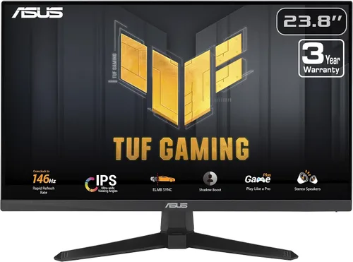 Miniatura 7 de ASUS TUF Gaming 24" (23.8" visible) Monitor 1080P (VG249QE5A) - FHD, overclock de 144Hz a 146Hz, IPS, sincronización de desenfoque de movimiento